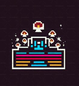Retro Arcade Space Invaders